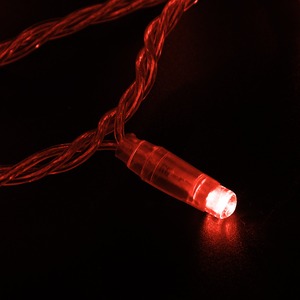 Гирлянда Нить Neon-Night 305-152 10м, постоянное свечение, прозрачный ПВХ, 24В, цвет Красный