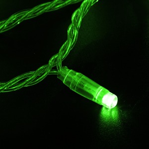 Гирлянда Нить Neon-Night 305-154 10м, постоянное свечение, прозрачный ПВХ, 24В, цвет Зелёный