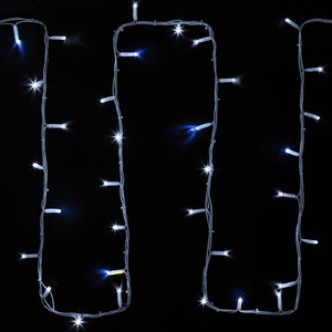 Гирлянда модульная  Дюраплей LED Neon-Night 315-185 20м 200 LED  белый каучук, мерцающий Flashing (каждый 5-й диод), Белая