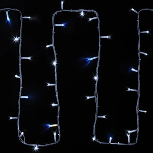 Гирлянда модульная "Дюраплей LED" Neon-Night 315-185 20м 200 LED белый каучук, мерцающий "Flashing" (каждый 5-й диод), Белая