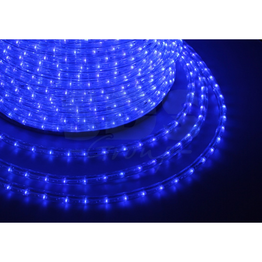 Дюралайт Neon-Night LED свечение с динамикой (3W) - синий бухта 100м 121-323