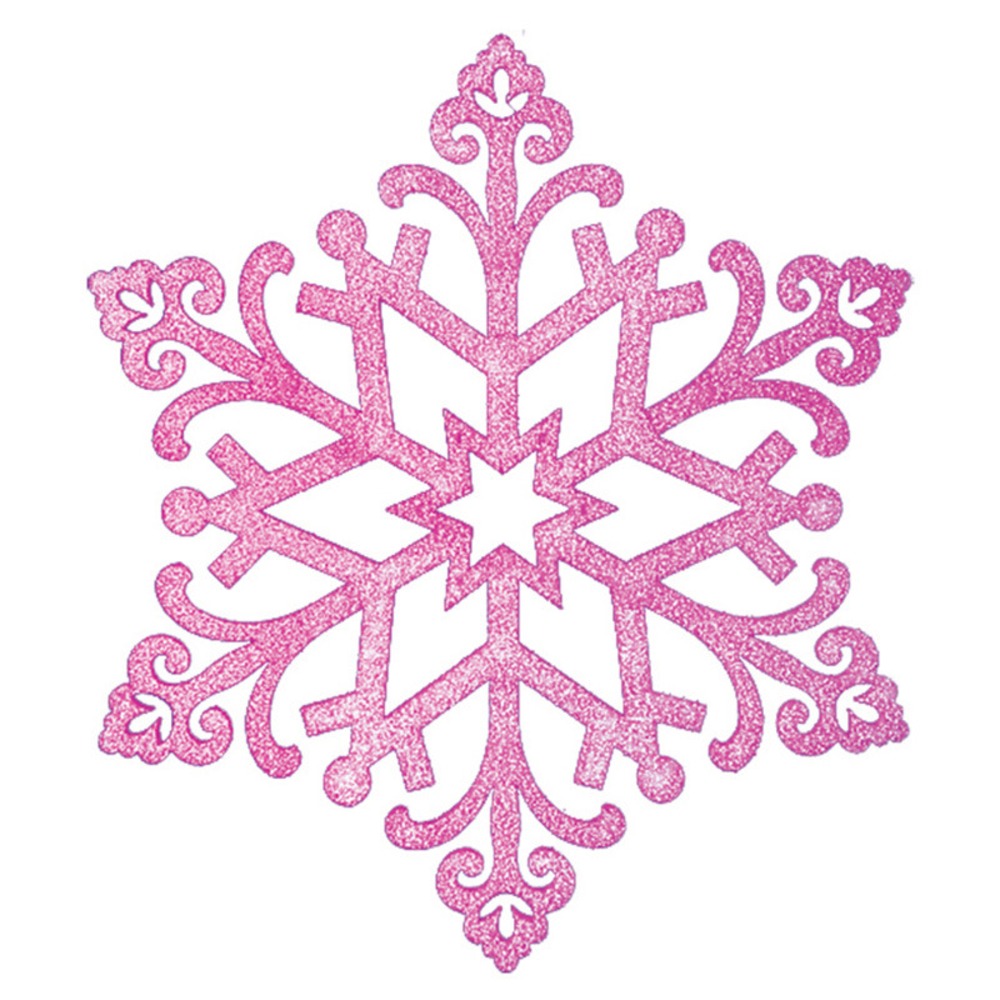 Елочная фигура Neon-Night 502-377 Снежинка Снегурочка, 82 см, цвет фиолетовый