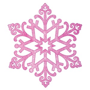 Елочная фигура Neon-Night 502-377 "Снежинка "Снегурочка", 82 см, цвет фиолетовый