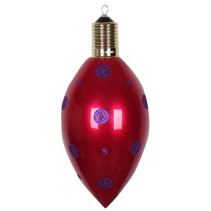 Елочная фигура Neon-Night 502-292 "Клубничка" 40 см, цвет бордовый