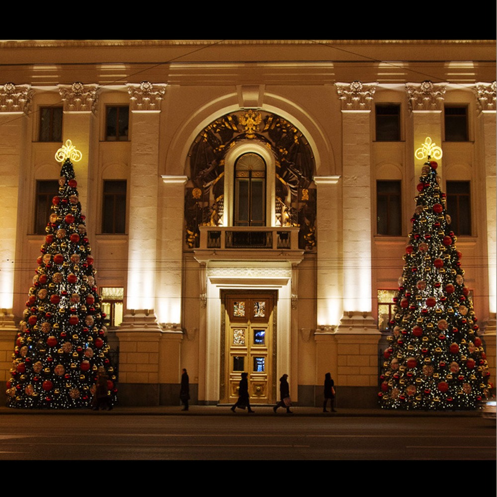 Елочная фигура Neon-Night 502-022 «Шар» 15 см, цвет красный глянцевый