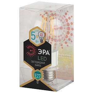 Лампа ЭРА F-LED A60-5w-827-E27