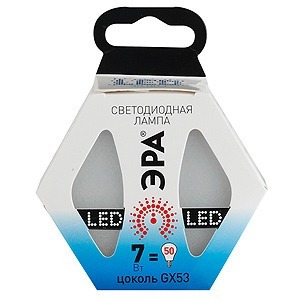 Лампа ЭРА LED smd GX-7w-840-GX53
