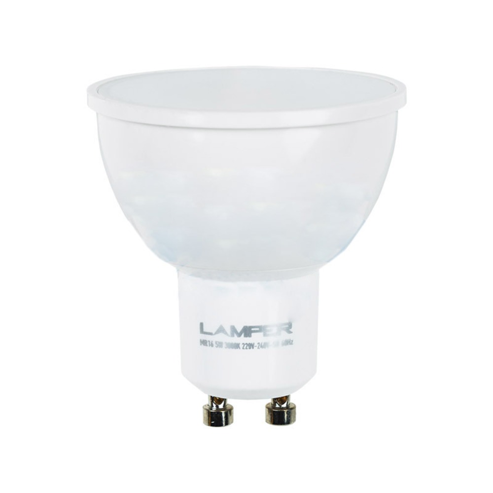 Лампа Lamper 601-746 LED MR16 GU10, 5W 3000K 400Lm 220V PREMIUM