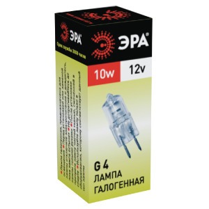 Лампа ЭРА G4-JC-10W-12V