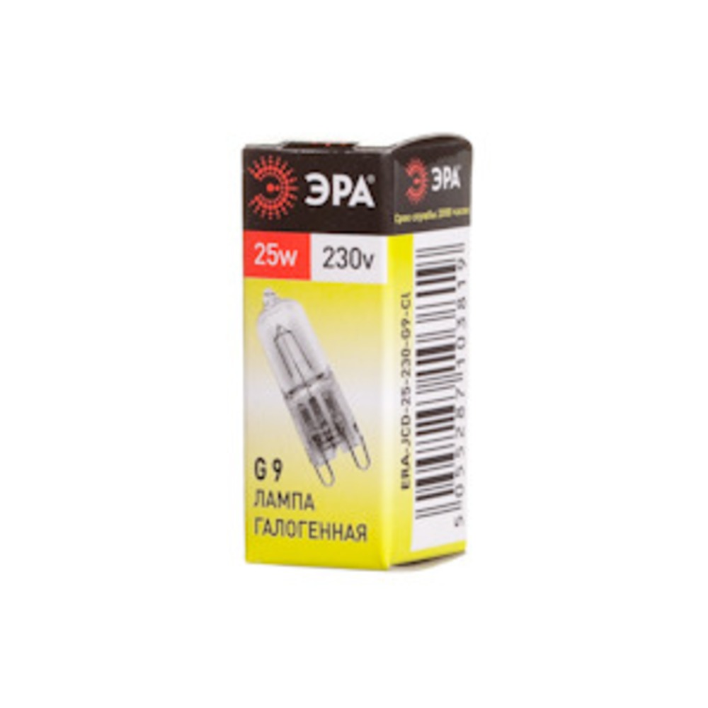Лампа ЭРА G9-JCD-25-230V-Cl