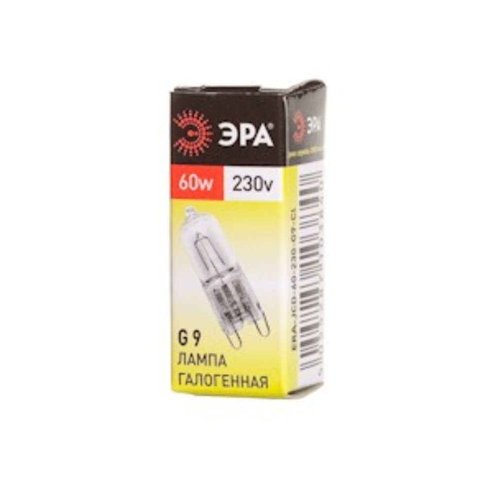 Лампа ЭРА G9-JCD-60-230V-Cl