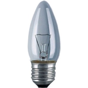Лампа OSRAM B35 40W E27 230V свечка CL