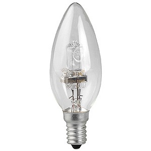 Лампа ЭРА Hal-B35-28W-230V-E14-CL