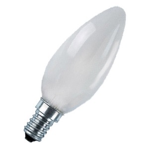 Лампа OSRAM B35 60W E14 230V свечка FR