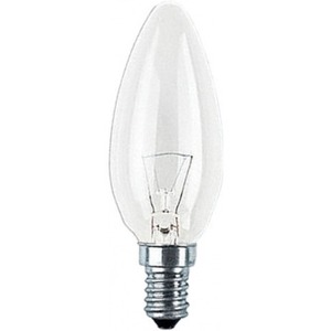 Лампа OSRAM B35 40W E14 230V свечка CL