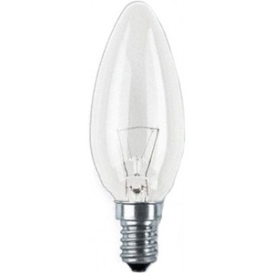 Лампа OSRAM B35 25W E14 230V свечка CL