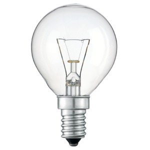 Лампа OSRAM P45 60W E14 230V CL