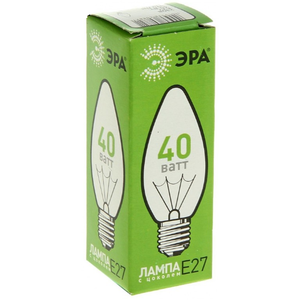 Лампа ЭРА ДС40-230-E27-CL