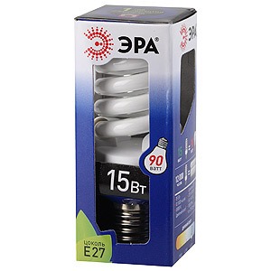 Лампа ЭРА F-SP-15-865-E27 дневной свет