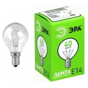 Лампа ЭРА ДШ40-230-E14-CL