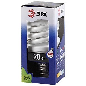 Лампа ЭРА F-SP-20-865-E27 дневной свет