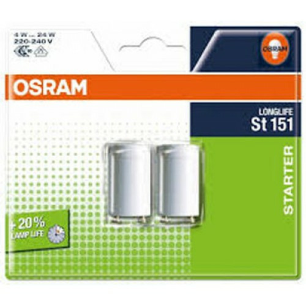Стартер osram basic st 111 65w 220 240 для одиночной схемы включения россия