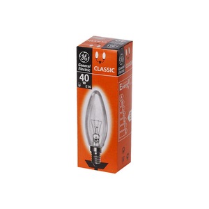 Лампа General Electric Брест B35 свеча 40W 230V E14 CL 74395