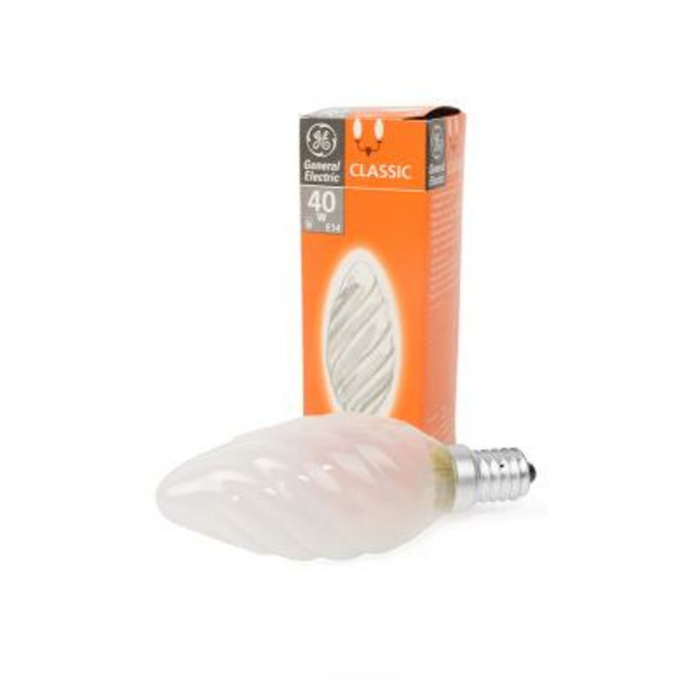 Лампа General Electric Брест Свечка витая Twisted 40W E14 FR 15736