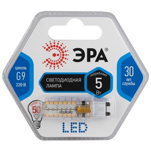 Лампа ЭРА LED smd JCD-5w-corn-840-G9