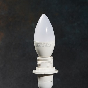 Лампа светодиодная Rexant 604-017 Свеча (CN) 7,5 Вт E14 713 лм 2700 K теплый свет, 10шт