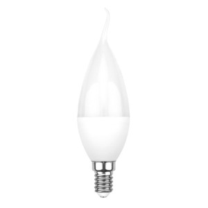 Лампа светодиодная Rexant 604-047 Свеча на ветру (CW) 7,5 Вт E14 713 лм 6500 K холодный свет, 10шт