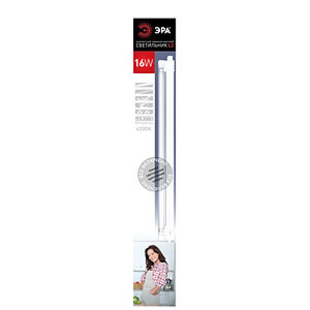 Линейный светодиодный светильник ЭРА L2-T4G5-840-16W-RD