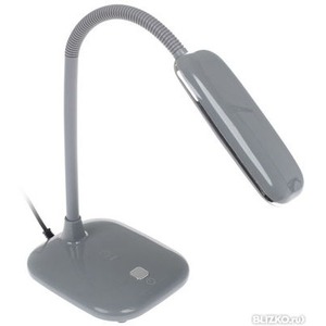 Настольная лампа ЭРА NLED-450-5W-GY серый (12/72)