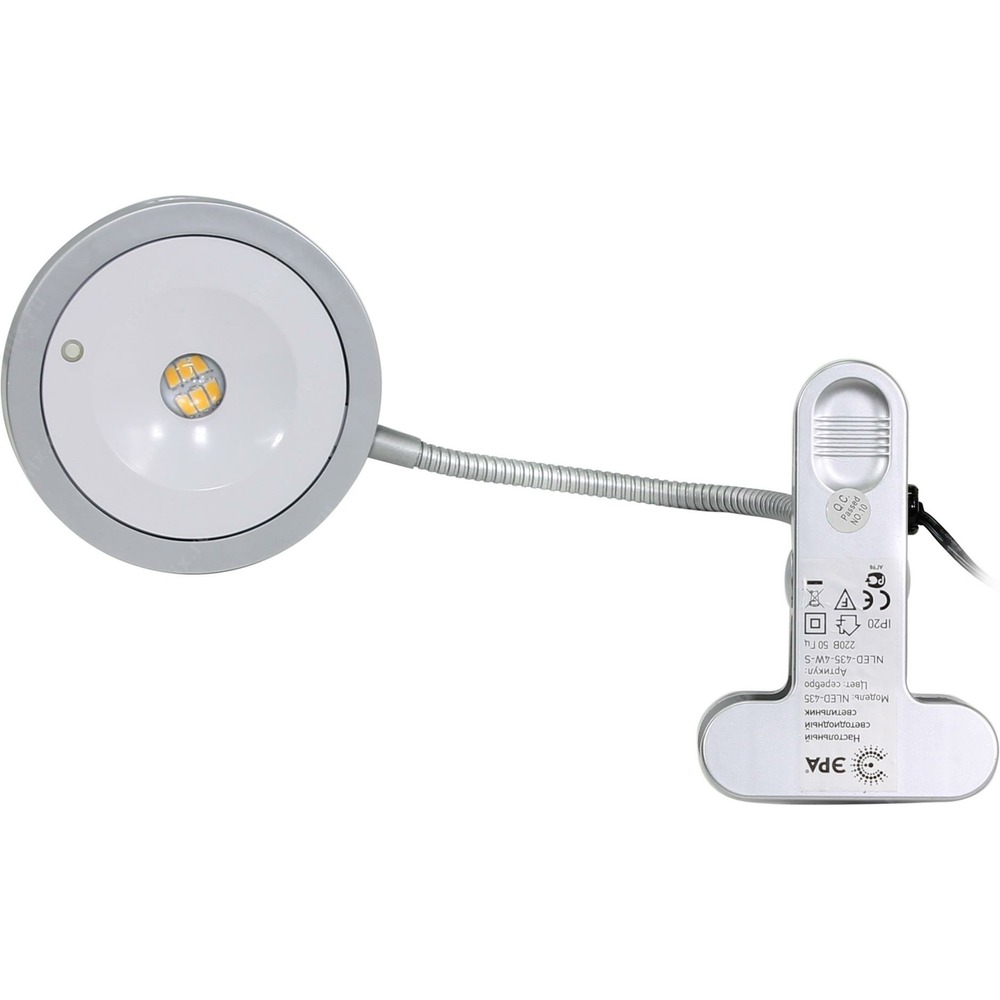 Настольная лампа ЭРА NLED-435-4W-S
