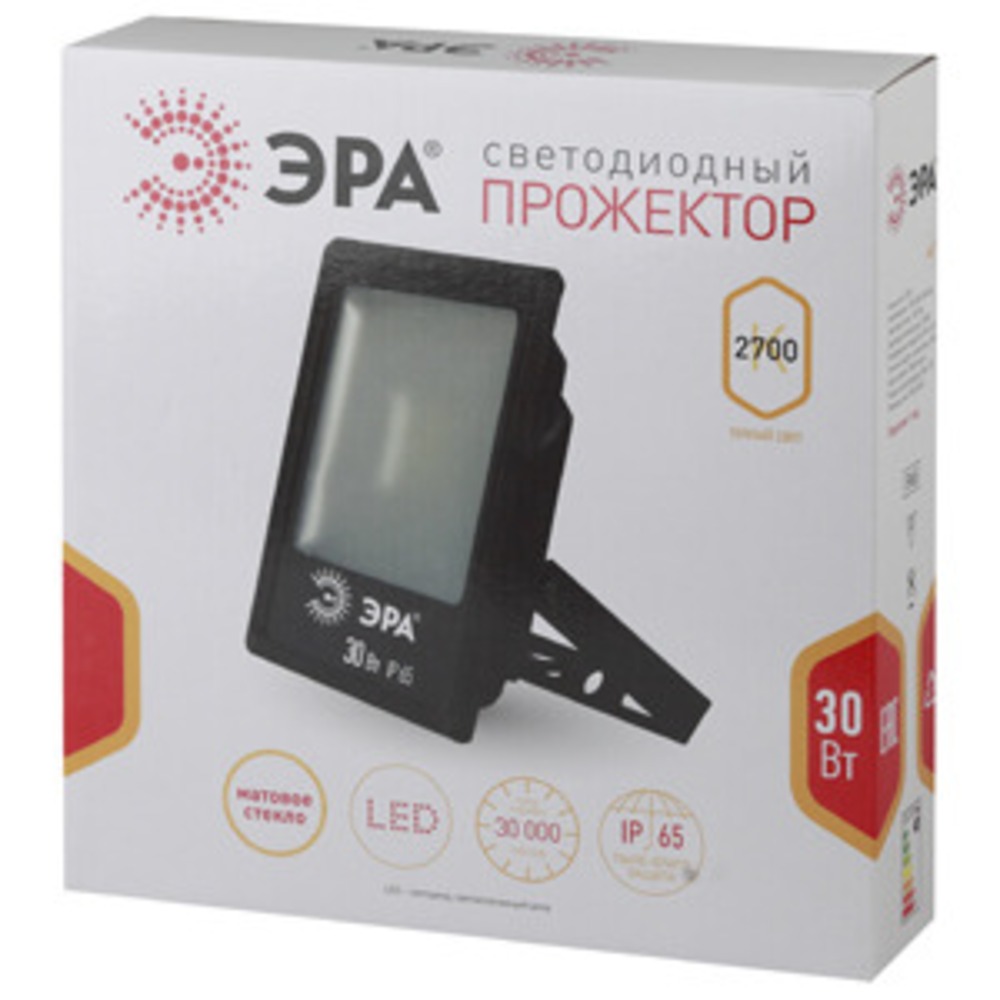 Прожектор ЭРА LPR-30-2700К-М SMD
