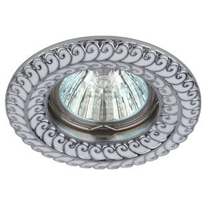 Светильник точечный ЭРА KL72WH/SL
