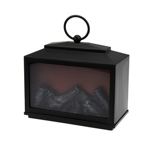 Декоративный камин Neon-Night 511-033 Сканди с эффектом живого огня 18х9х16 см, батарейки 3хС
