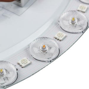 Светильник настенно-потолочный Rexant 624-002 Fobos Melody 2700-6500 K RGB Bluetooth Sound с пультом и APP LED