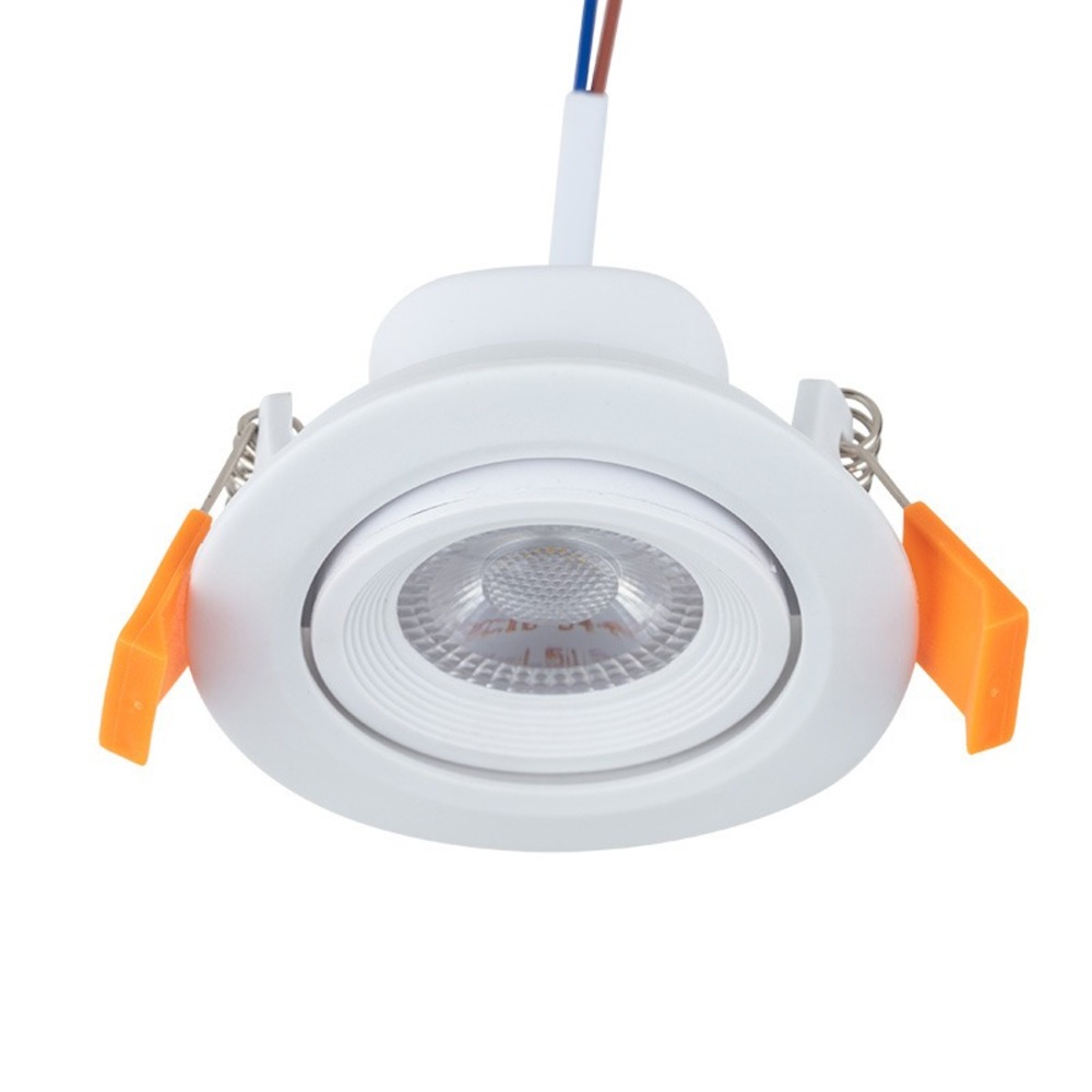 Светильник встраиваемый поворотный Rexant 613-001 Bagel 5 Вт 4000 К LED