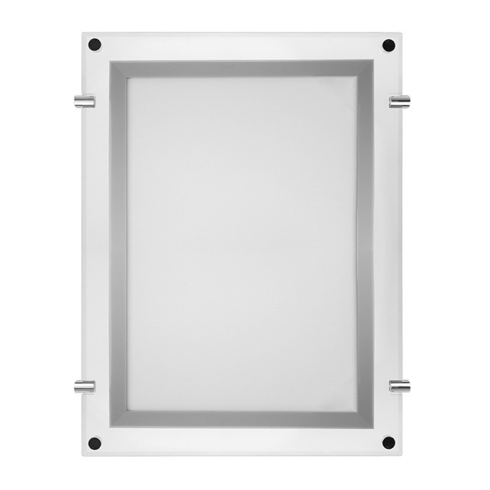 Бескаркасная подвесная односторонняя световая панель Rexant 670-1278 Постер Crystalline Round LED 700, 18 Вт