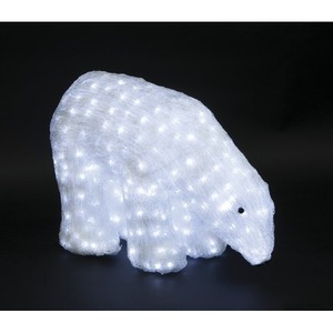 Световая фигура Neon-Night Белый медведь 40см IP 44 513-123