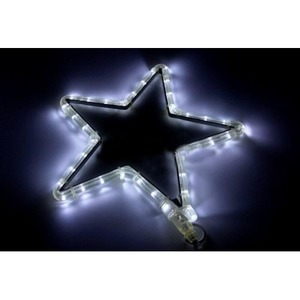 Световая фигура Neon-Night 501-211-1 Фигура световая "Звездочка LED" цвет белый, размер 30*28 см