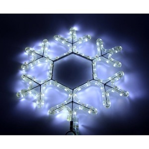 Световая фигура Neon-Night 501-212-1 Фигура "Снежинка" цвет белый, размер 45*38 см
