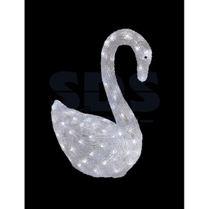 Световая фигура Neon-Night Лебедь 36х18х50 см IP 44 513-246