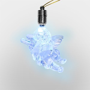 Фигурка подвесная Neon-Night 501-090 Ангел RGB 8*5,5 см