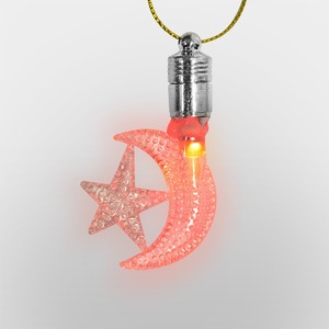 Фигурка подвесная Neon-Night 501-092 Месяц RGB 8*5,5 см