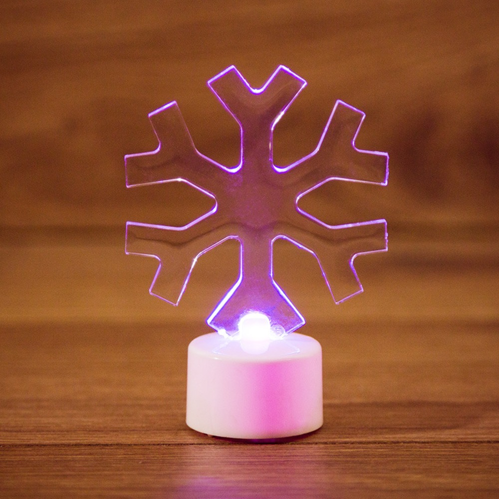 Световая фигура Neon-Night 501-055 Фигура светодиодная на подставке Снежинка