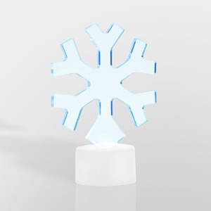 Световая фигура Neon-Night 501-055 Фигура светодиодная на подставке Снежинка