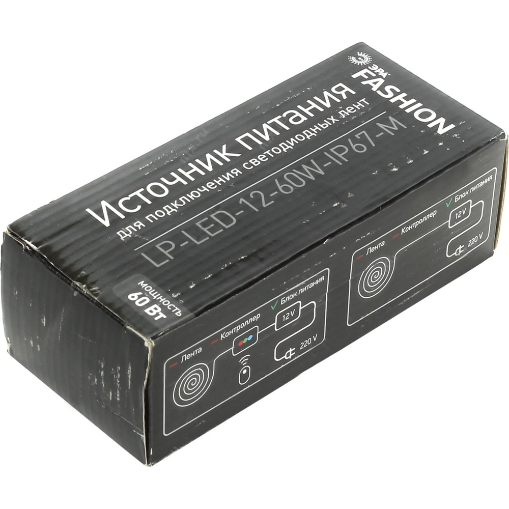 Лента светодиодная ЭРА LP-LED-12-60W-IP67-М