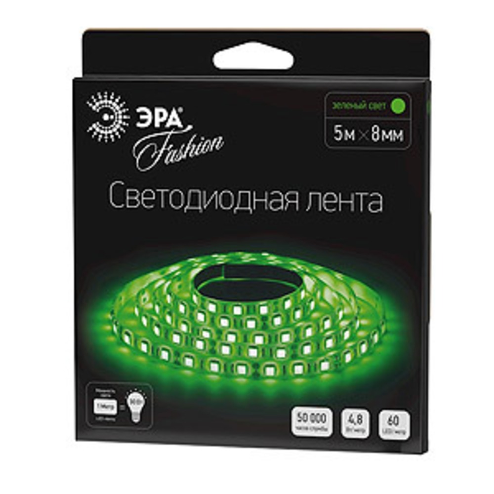 Лента светодиодная ЭРА LS5050-60LED-IP20-G 613894 C0044046